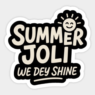 Summer Joli Shine Sticker